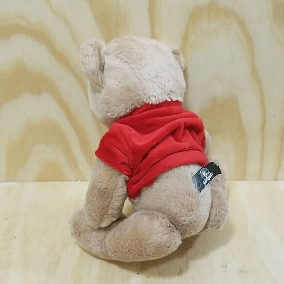 Teddy Bear in Oracle red T Shirt representing "Germany " - Picture 4 of 7